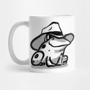 Frog in a cowboy hat Mug